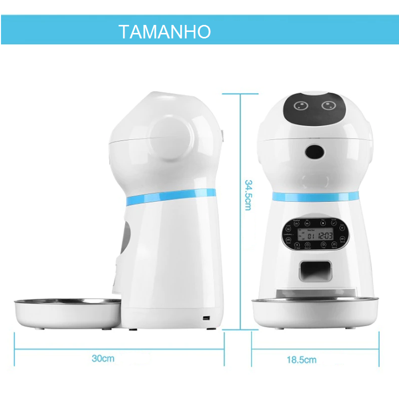 Alimentador Inteligente Pet Robot